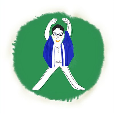 イラスト　アイコン　男性